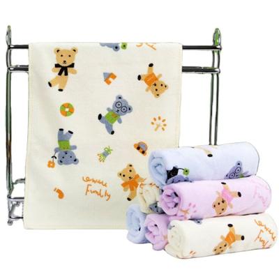 China Viable custom printed cartoon microfiber hand towel in china for sale