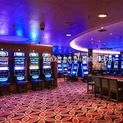 China Washable Customized Luxury Wall To Wall Casino Hall Carpet For Sale for sale