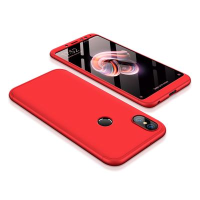 China Unique GKK Matte 360 ​​Cell Phone Case For Xiaomi Redmi Note 5 Pro For Redmi Case Hot Selling Back Cover for sale