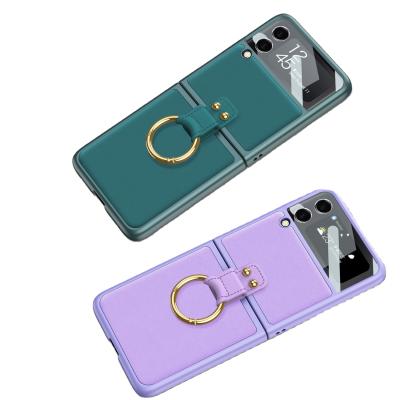 China Hot Sale Mobile Phone Shell Cover Z Inclusive Flip Screen Phone Case 3 Times Anti-fall For Samsung Galaxy Z Flip3 for sale