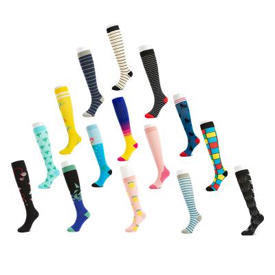 중국 Breathable Pressure Sports Socks Breathable Elastic Compression Sports Socks Medical Compression Stockings 판매용