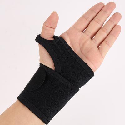 China Wholesale 1 PCS Sport Wrist Support Men Women Sports Training With Thumb Loops Wrist Support Braces for sale