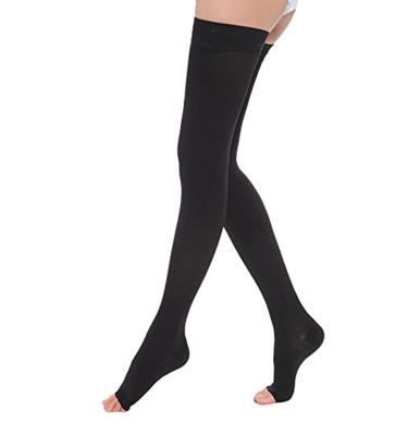 중국 Compression Breathable Medical Thigh High Stockings For Men And Women 판매용