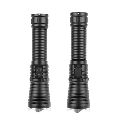 China Emergency 1500 Lumens XHP99 Led Rechargeable Zoomable Emergency Camping Hiking Tactical Cycling With Type-C IPX5 Waterproof Flashlights for sale