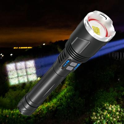 China XHP99 Camping Power bank 2*26650 3500lumens self-defense weapons flashlight camp flashlight high powerful touchlight for sale