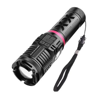 China 8000Lums USB Red Blue Green Led Tactical Torch USB Rechargeable xhp120 Powerful Hunting Light Flashlights Hunting Scopes for sale