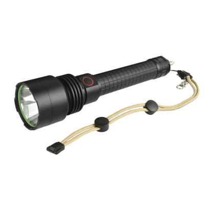 China Wholesale Portable LED Ultra Bright Hand Held Flashlight Water Resistant Outdoor Camping Torch To Increase Flashlight for sale