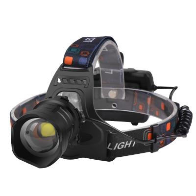 China Super Bright Type-C High Power XHP99 LED Telescopic Fishing Headlight Camping 1500 Zoom IP64 Waterproof With Charging Display Headlight for sale