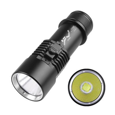 China Powerful LED Camping Scuba Diving Flashlight 1500 Lumen High Power Lamp XHP70 Waterproof Lantern Diving Light for sale