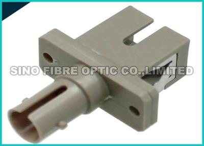 China ST To SC Fiber Adapter , Simplex Fiber Optical Adapter 2N - 5.9N Receptacle Retentionforce for sale