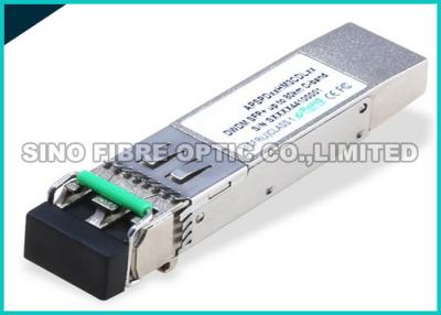 China laser dual 1550nm del LC los 80km del transmisor-receptor de la fibra del solo modo de 10Gbps SFP+ en venta