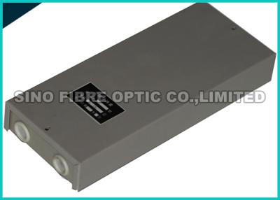 China Pole Mounted Fiber Optic Termination Box 24A , 24 Ports ST Rack Mount Patch Panel for sale