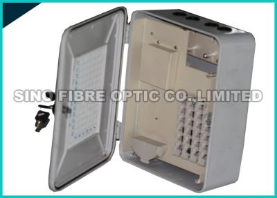 China Dustproof Optical Fiber Termination Box 12 Core For Optical Splitter Module for sale