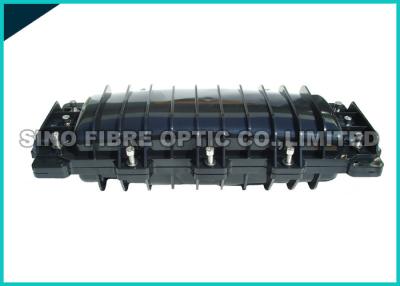 China Mid - Plate Fusion Splicing Fiber Optic Closure 72 Core ABS Housing for sale