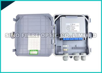 China 16 Ports Inserting LGX PLC Splitter Fiber Optic Termination Box Assembly for sale