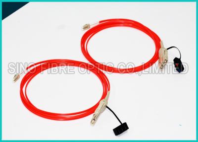 China 3.0Mm Fiber Optic OM2 Multimode Cable Assembly FDDI to FDDI Connector for sale