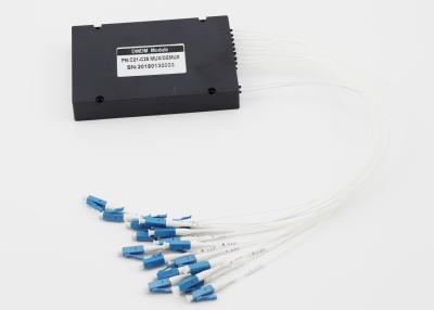 China High Accurate DWDM Multiplexer Central Wavelength 8 Channels Low Insertion Loss for sale