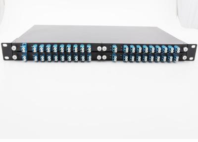 China 1470 ~ 1610nm CWDM Multiplexer Rack Mount Cuatro en un tipo con puerto UPG en venta