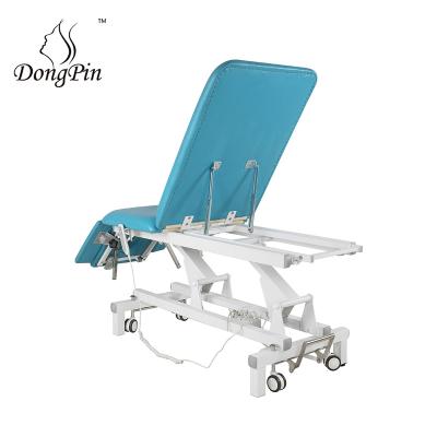 China Modern 2 Motor Treatment Table Therapy Traction Bed Psychiatric Hospital Furniture for sale