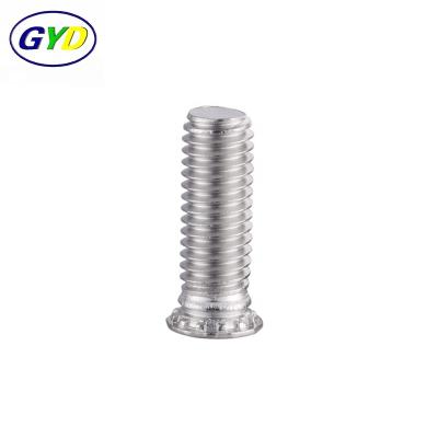 China Stainless Steel Self Locking Screw Self Locking Screw Stud Netting Self Hooking Flat Head Fasteners for sale