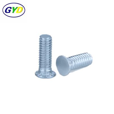 China GALVANIZED Stainless Steel Self Hooking Fasteners Screws Round Head Studs Netting for sale