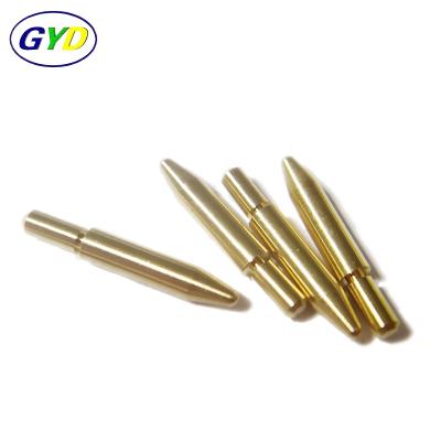 China Mobile Computer Automotive Consumer Lighting Medical utomation OEM Parts Stage Taper Brass Non-Standard Brass Pin Cylinder Pin for Reg. for sale