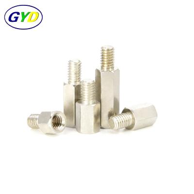 China Stainless Steel M4*6+6 Single End Stud Screw Male To Female Hex Hex Standoffs Standoff Bolt Pillar for sale