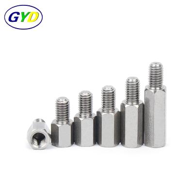 China M5 Metric Hex Stainless Steel Standoffs Threaded Stainless Steel Male Female Hex Standoff for sale