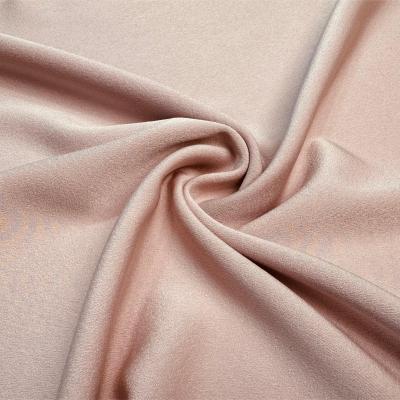 China Custom Color High Density 4 Way Stretch Spandex Woven Acetate-imitated Fabric For Clothing for sale