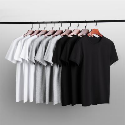 China Sports Plain T Shirts in Bulk Mens O-neck T-shirts Fabric Type Knitted Item No. 180 for sale