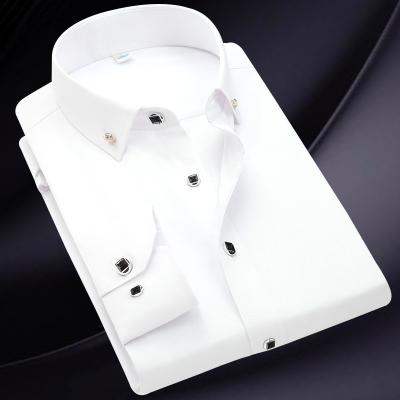 Chine GALLERY Blanc à manches longues Unisexe chemises surdimensionnées chemises officielles pour hommes chemises de polo à vendre