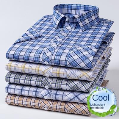 Cina POLO uomo abito stampa camicie formali 100% cotone camicia casual uomo camicie uomo tessuto in vendita