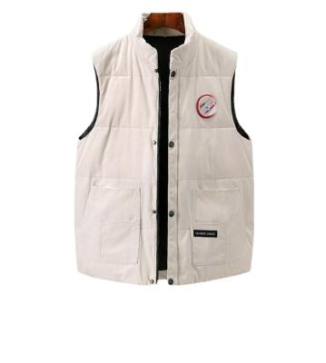 China Printed White Duck Down Bodywarmer Regular Length Outdoor Men's Down Tactical Vest for sale