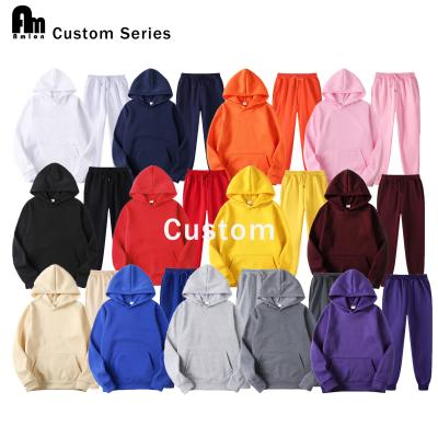 China Atmungsaktive Polyester-Sweatpants und Hoodie-Set für Männer zu verkaufen