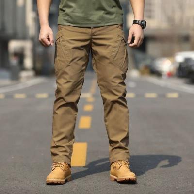 China InStock Men's Tactical Pants Styles and Breathable Cargo Windbreaker Sweatpants for Men for sale