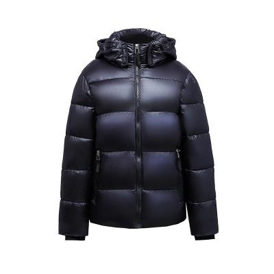 China Unisex Impresión Casual Mecánico Pato Bajo Vestidos de Invierno Peso Ligero Pelo Puffer en venta