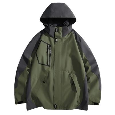 Chine Vêtements de course de vélo d'hiver en plein air Jackets pour hommes Longueur régulière Hoodies amovibles étanches à vendre