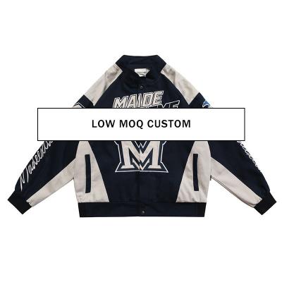 China High Street Style Motocicleta de invierno Camiseta de béisbol Varsity chaqueta masculina unisex Para hombres en venta