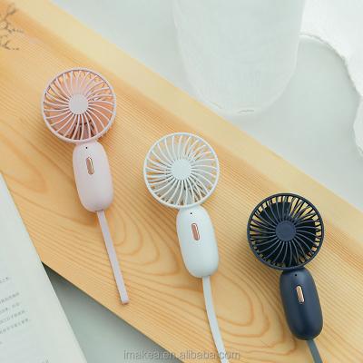 China Hand Mini Fan Handhold Personal Cyclone Small Rabbit Rechargeable Battery Cooling Mini Handheld USB Desktop Fan for sale