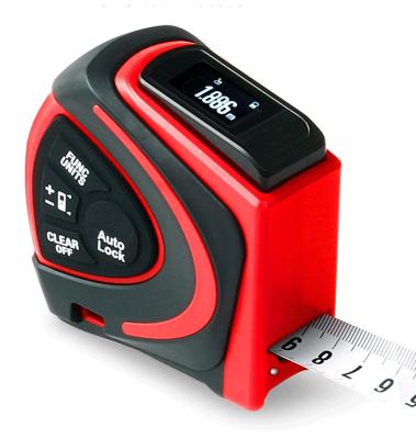 China 30m laser tape, laser distance measurements combined with 5m digital display steel tape 822X804X464mm for sale