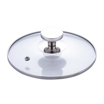 China Sustainable Tempered Glass Lid Manufacturer OEM Size Tempered Glass Lid For Cookware for sale