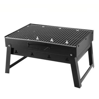 China Easily Assembled Professional Manufacturer Outdoor Charcoal Iron Portable Barbecue BBQ Grill For Camping for sale