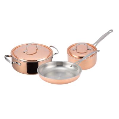 China Sustainable Professional Manufacture Cooking Pot Set Kitchenware Cookware for sale