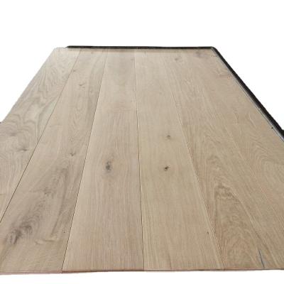 China Industrial engineered white oak 15/3 x 190 x 1900 mm since grade plank parquet for sale