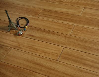 China Modern Taun/Kasai/Pometia/Okan Hardwood Flooring Solid UV Lacquered A Grade Premium Grade for sale