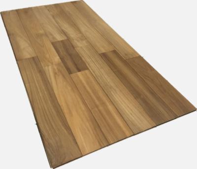 China Indonesia Modern Solid Teak Unfinished Real Wood Flooring for sale