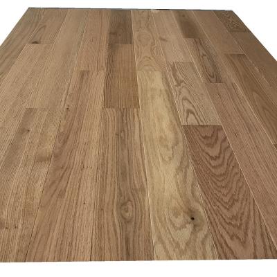 China 2022 NEW ARRIVAL Modern Solid Hardwood Indoor Use 18X125XRL Red Oak American Wood Flooring for sale