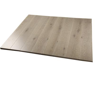 China Modern IN STOCK! Red Oak Solid American Hardwood Flooring A Grade Finish UV Lacquered Gray Color Sawn Mark for sale