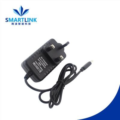 China Universal UK English Regulatory Type-C 5V 3A Raspberry Pi 4B Power Adapter Power Supply for sale