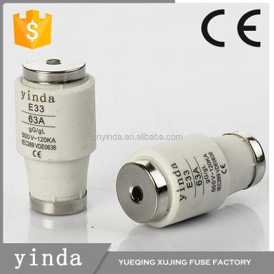 China LOW VOLTAGE E27 D02 Fuse Link DII DIII Type Screw Fuse for sale